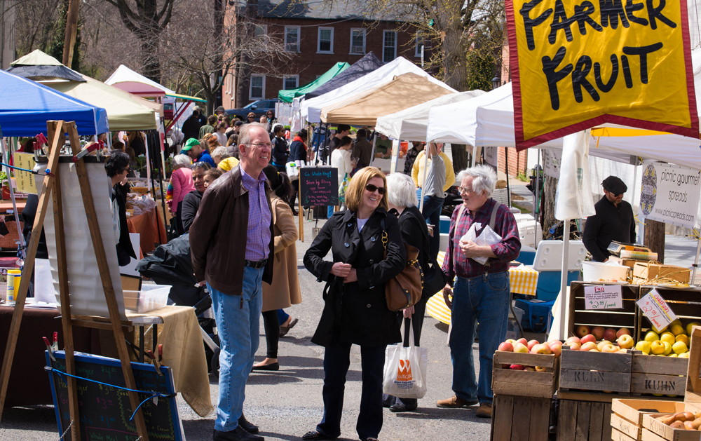 Palisades Farmers Market in Washington DC profile at farmers market online